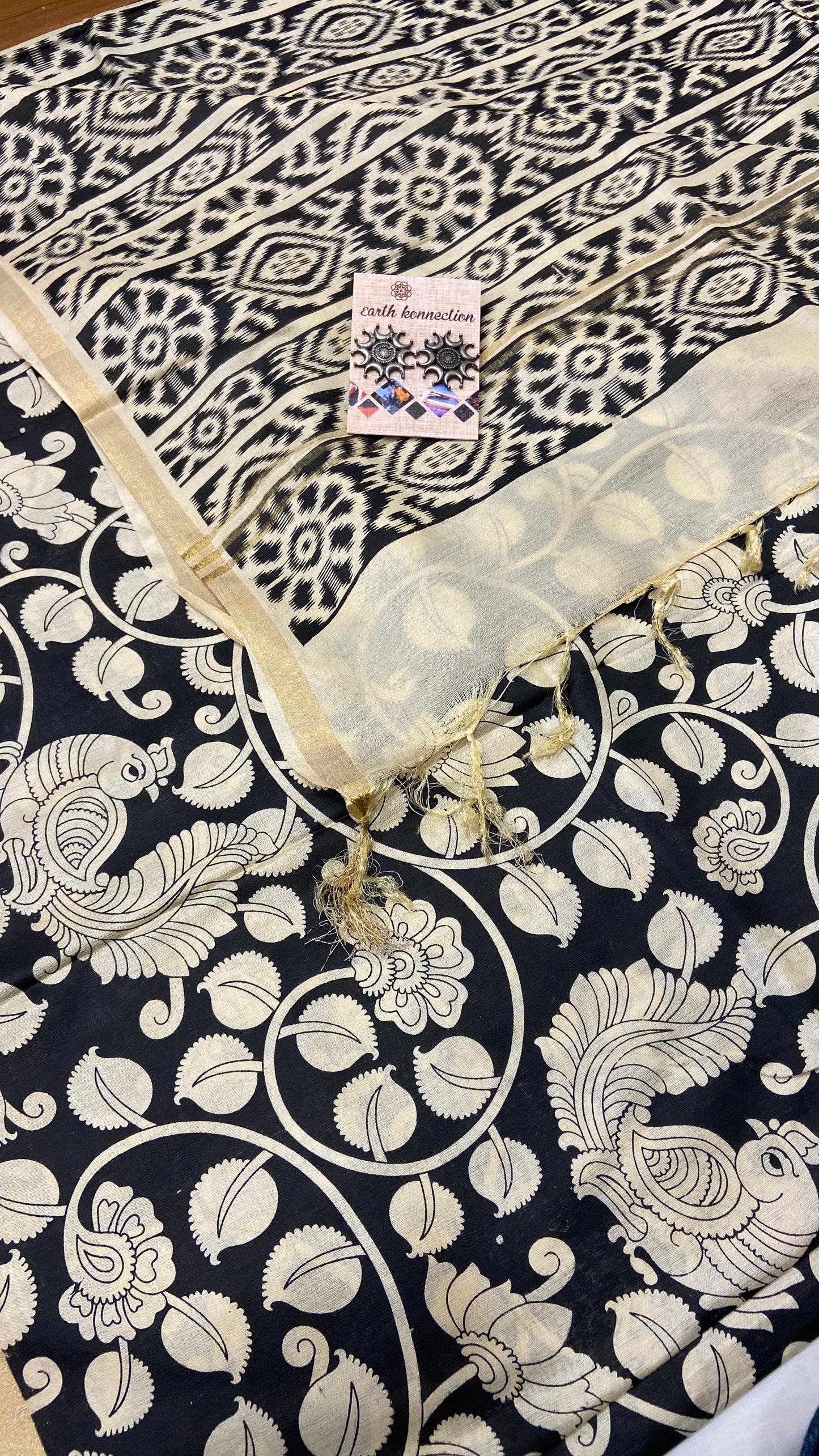 Pure cotton silk saree