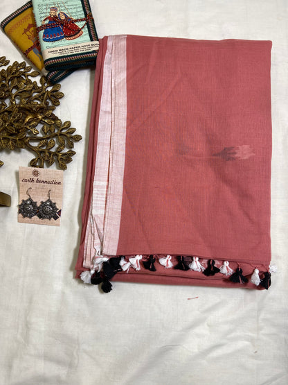 Pure mulmul cotton saree