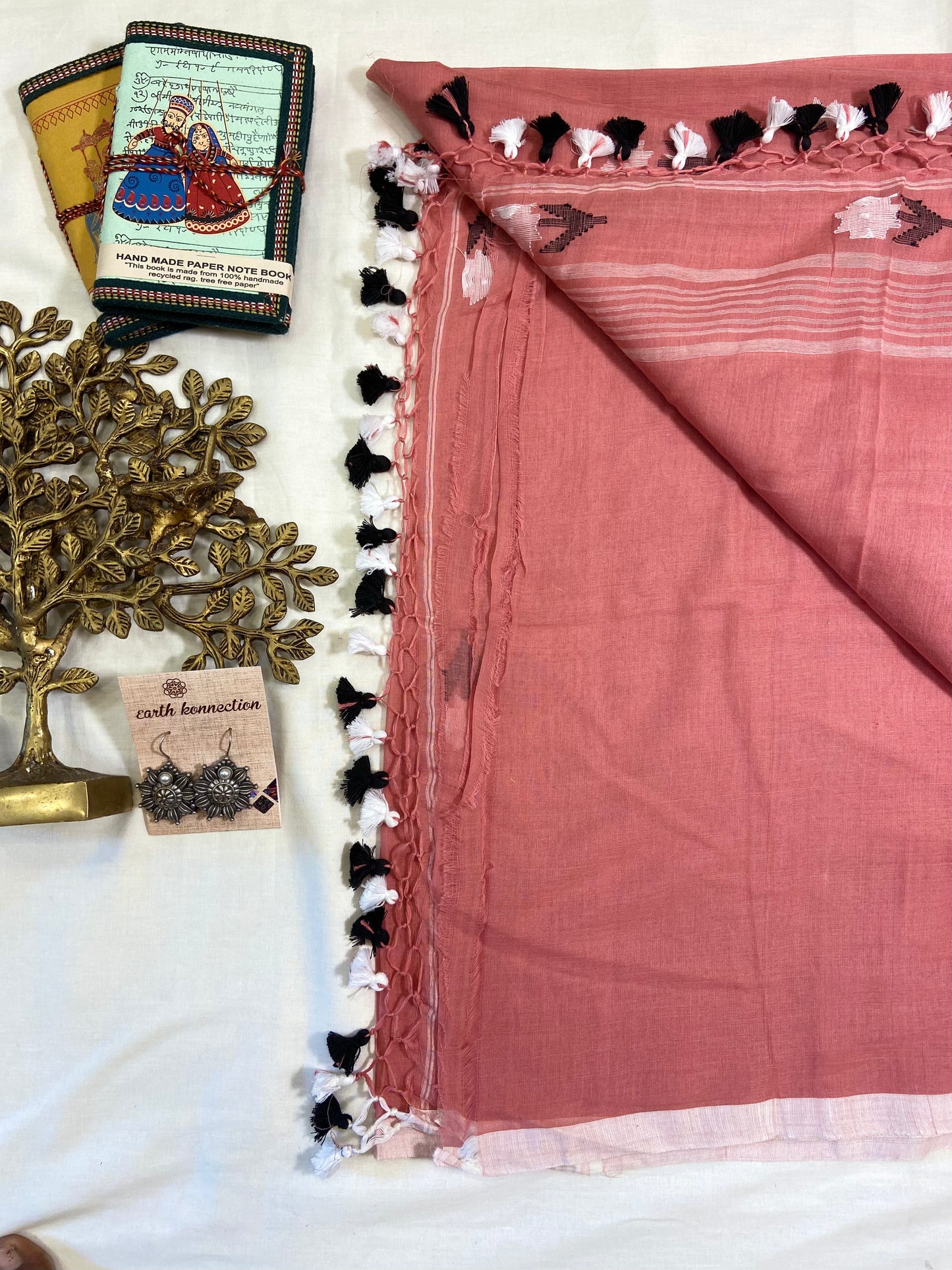 Pure mulmul cotton saree