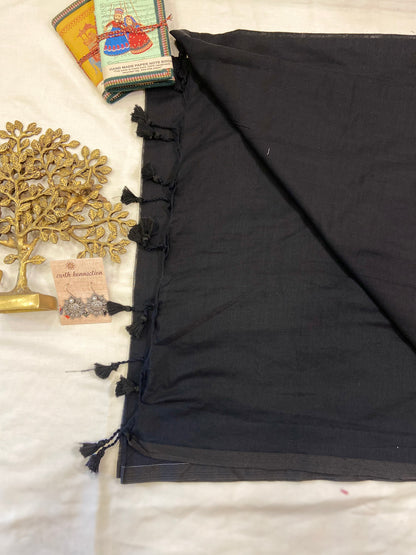 Pure mulmul cotton saree