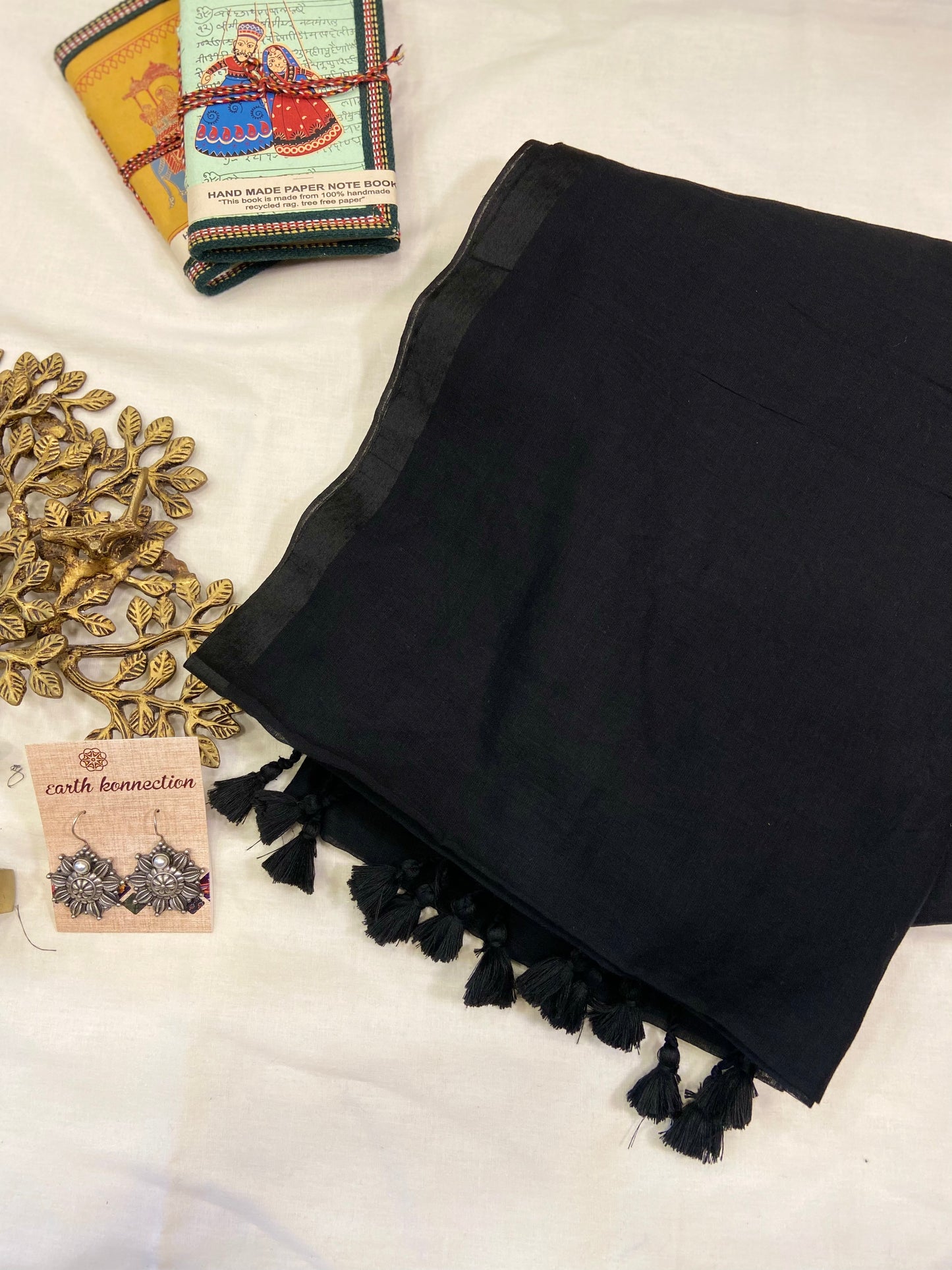 Pure mulmul cotton saree