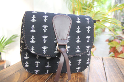 Hand Block Printed Sling Bag