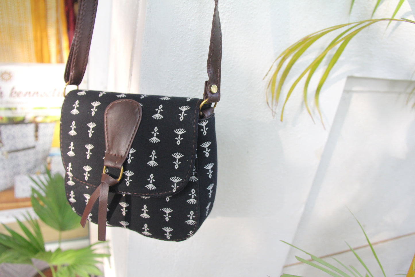 Hand Block Printed Sling Bag