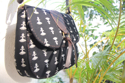 Hand Block Printed Sling Bag