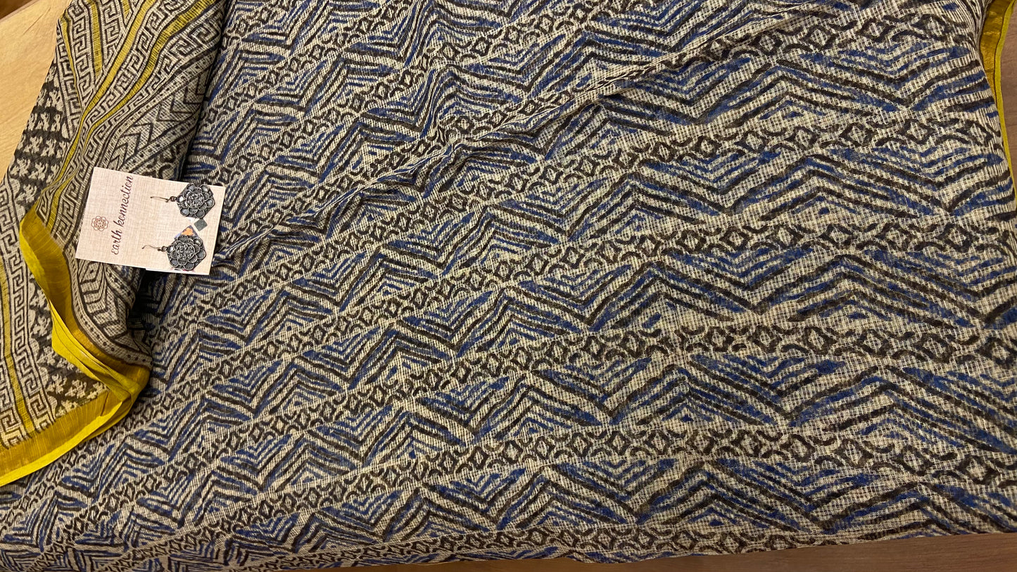 Kota Doria Cotton Saree
