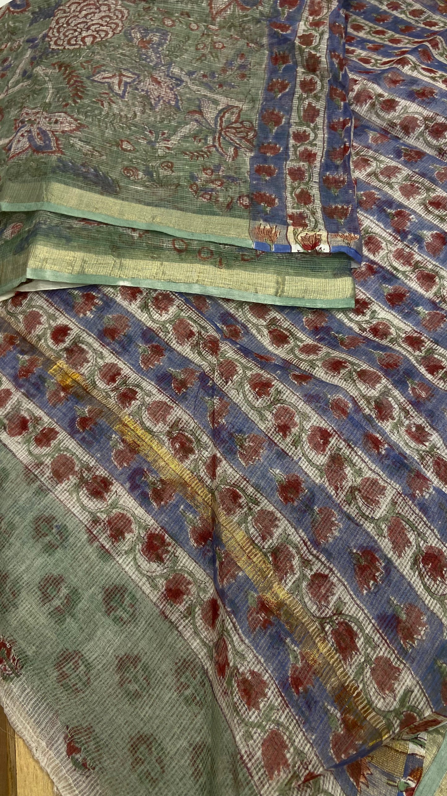 Kota Doria Cotton Saree