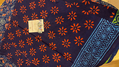 Mulmul Cotton saree