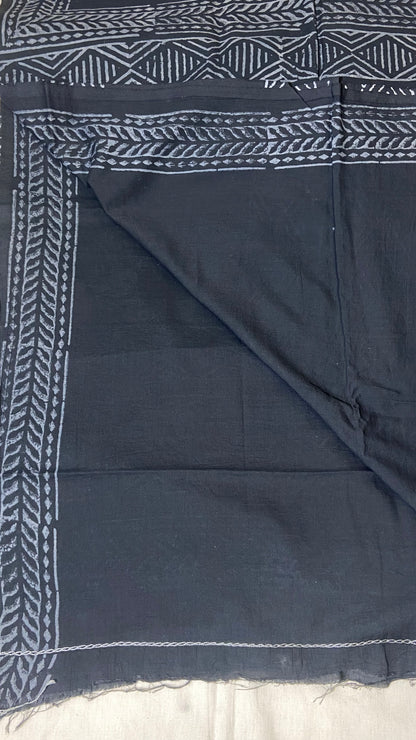Mulmul Cotton saree