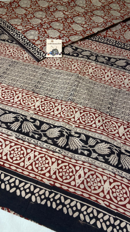 Mulmul Cotton saree
