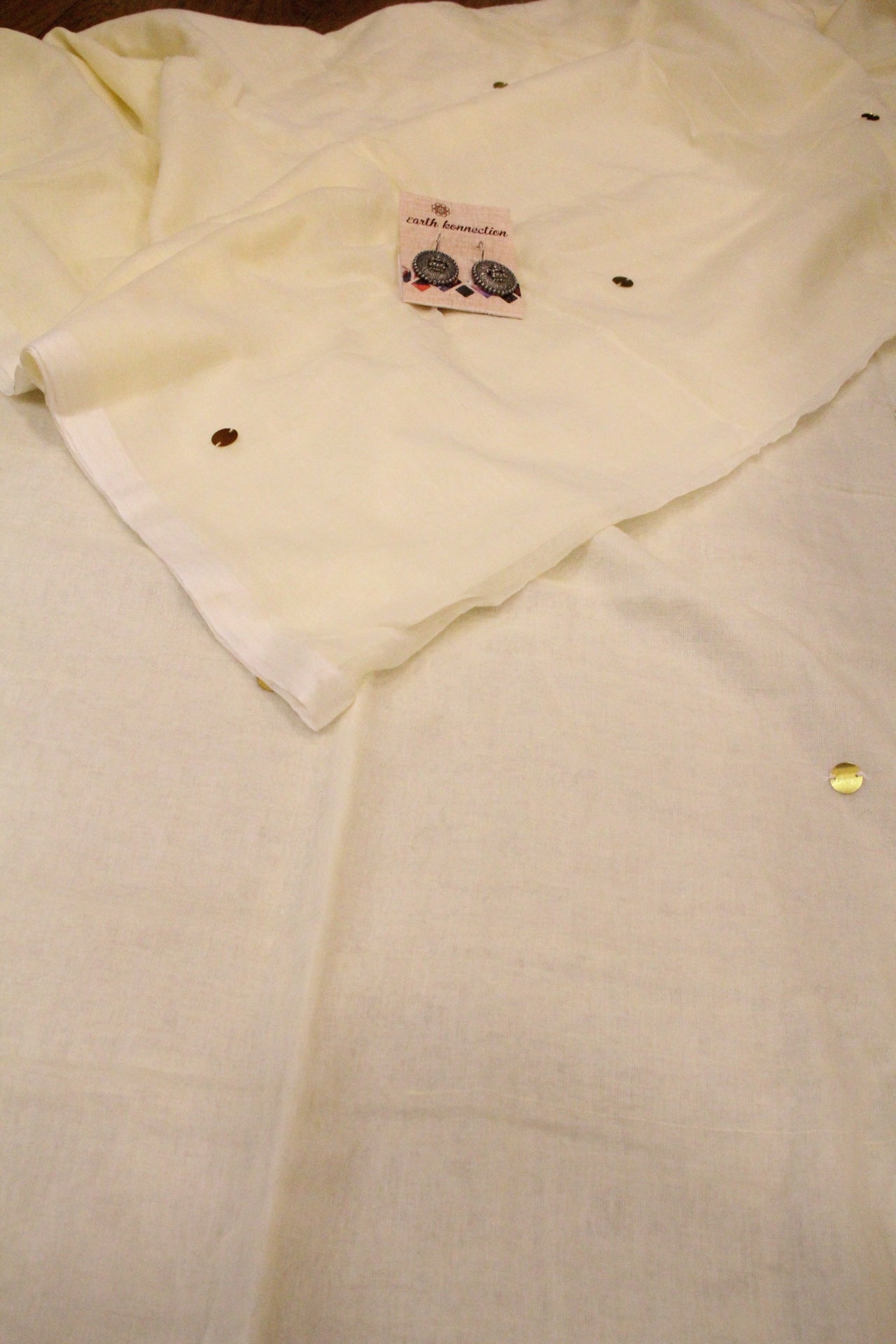 Mulmul cotton saree