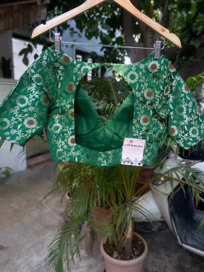 Brocade banarasi padded blouse