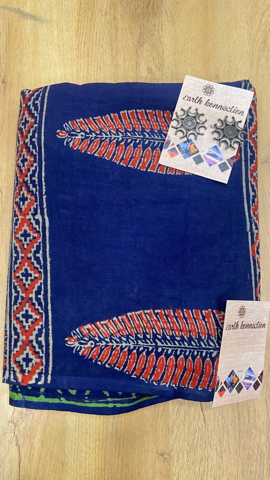 Mulmul Cotton saree