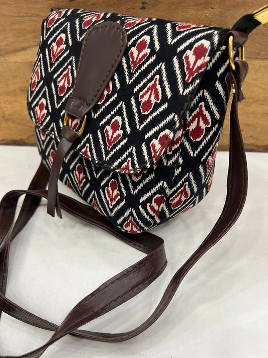 Hand Block Printed Sling Bag