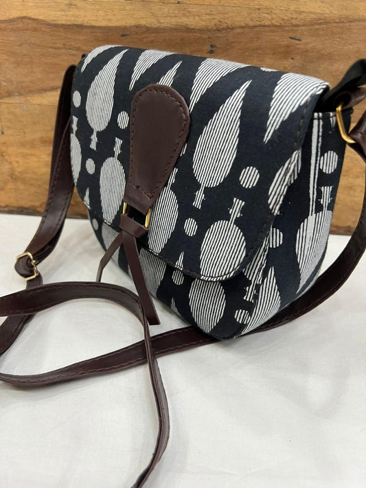 Hand Block Printed Sling Bag