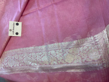 blended chiffon banarasi saree
