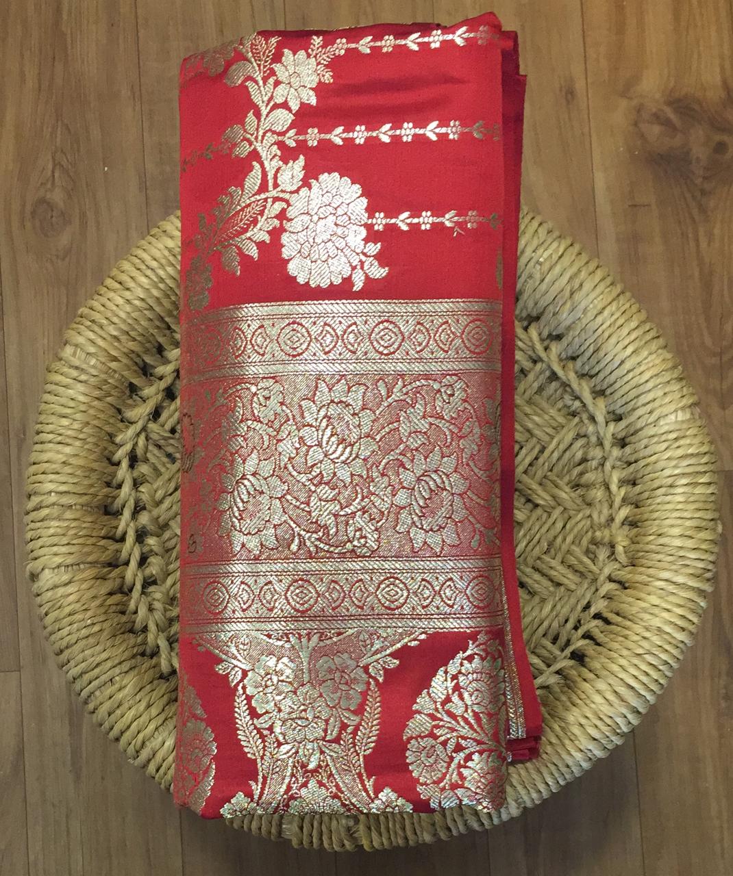 Pure Silk Banarasi Saree