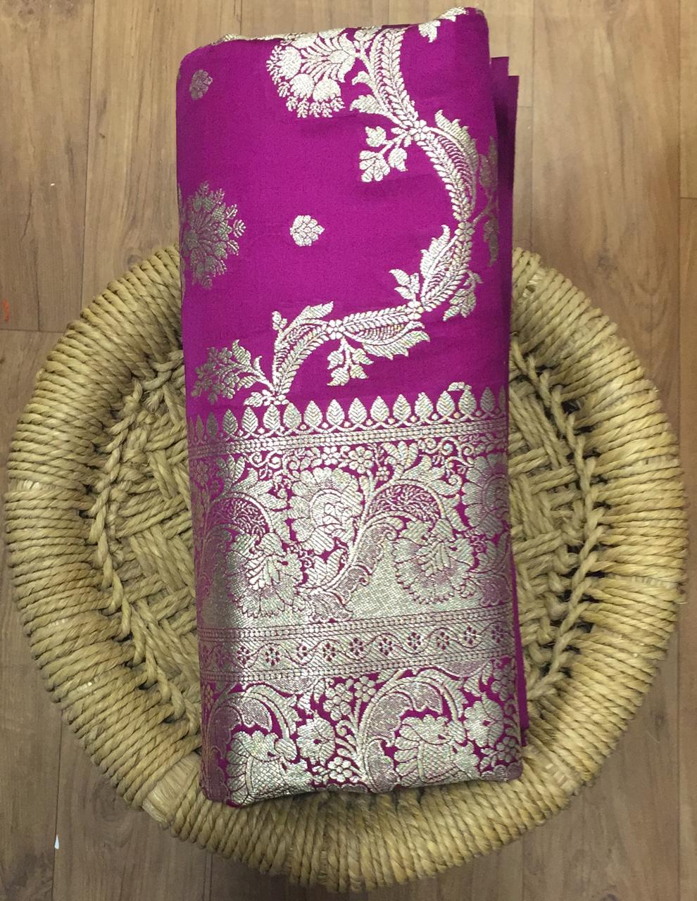 Pure Silk Banarasi Saree