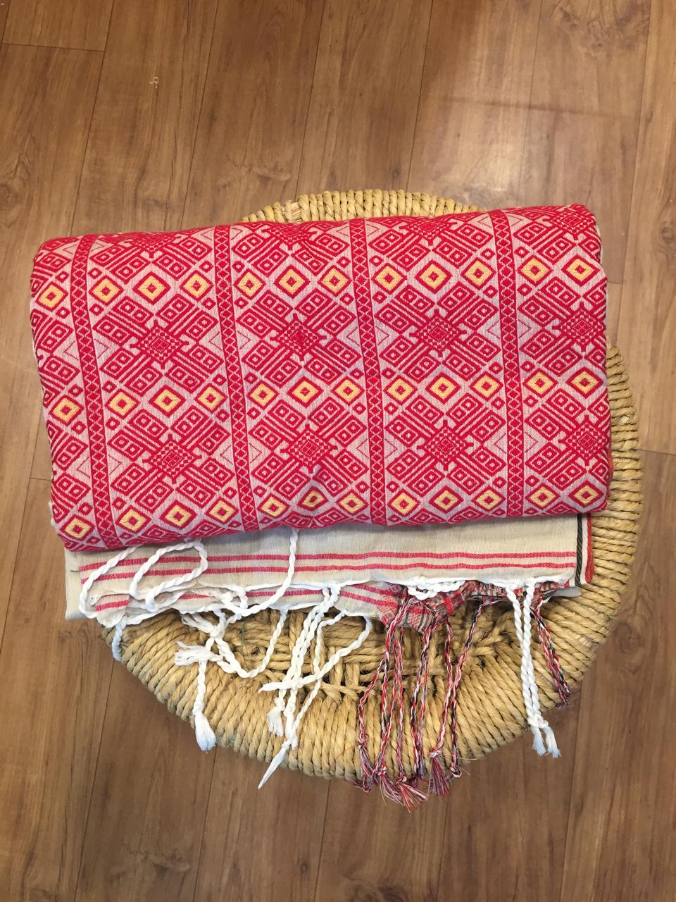 Handwoven Khadi Cotton Saree
