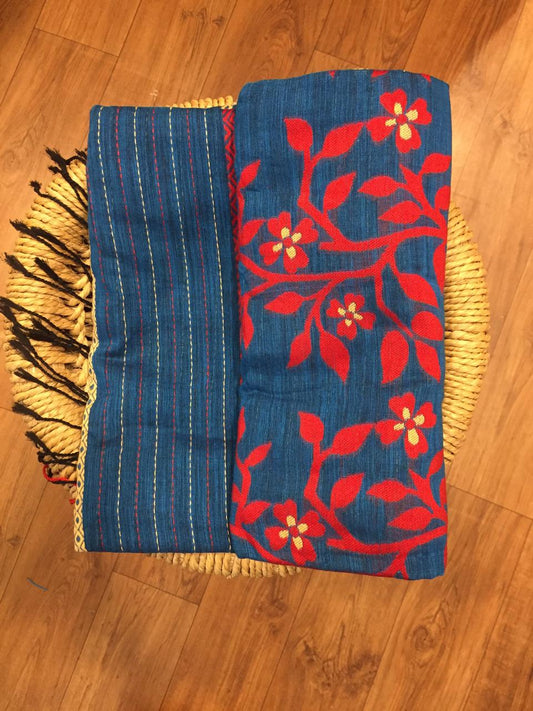 Lata Woven Border Handloom Saree