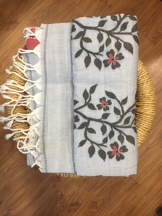 Lata Woven Border Handloom Saree