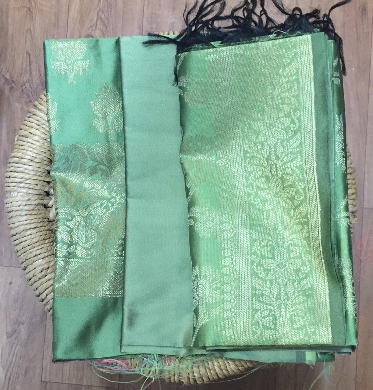 Silk Cotton Banarasi Suit Piece