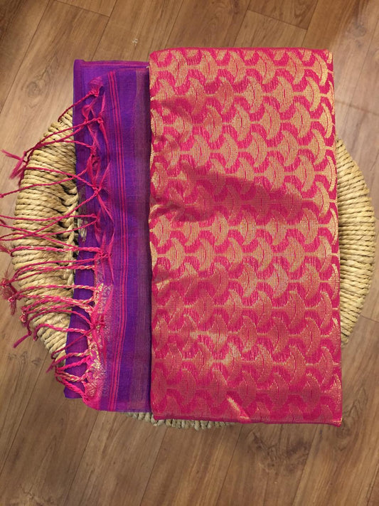 Muslin Silk Jamdani Saree