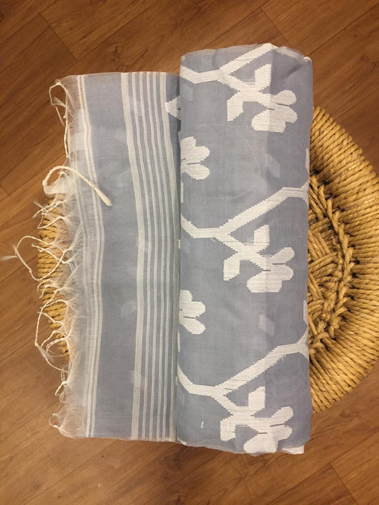 Muslin Jamdani Saree
