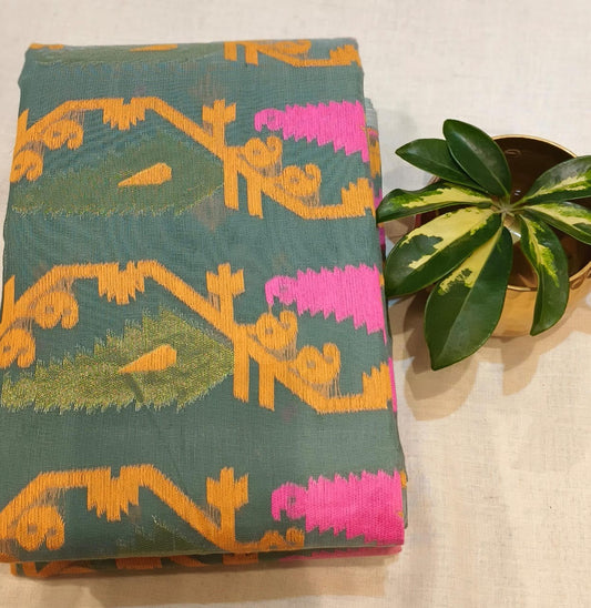 Cotton jamdani saree